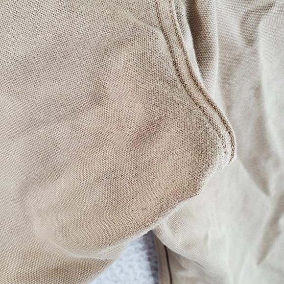 North Face Duck Canvas Workwear Utility Brush Pants Men 38 Khaki Relaxed (40x32) - Picture 11 of 14